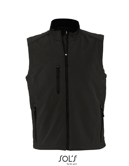 Mouwloze softshell Rallye voor heren