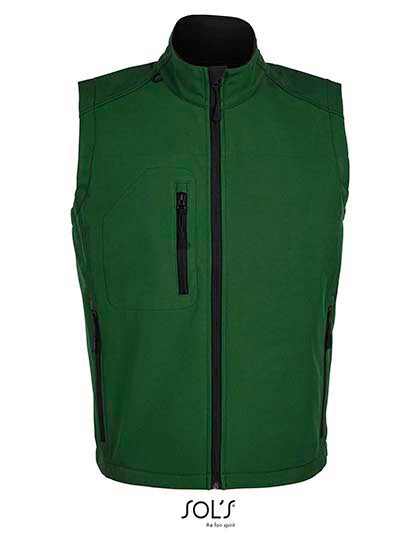 Mouwloze softshell Rallye voor heren