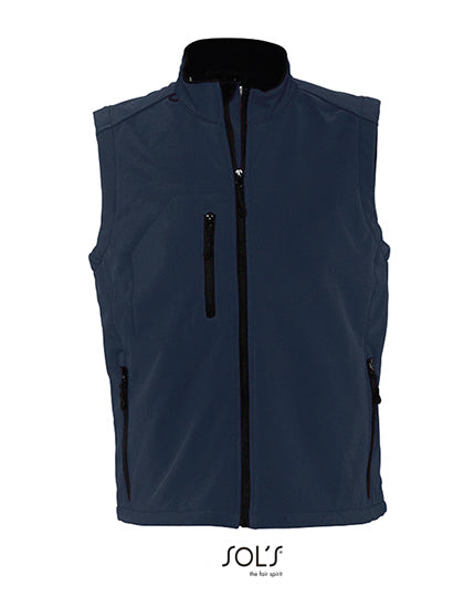 Mouwloze softshell Rallye voor heren
