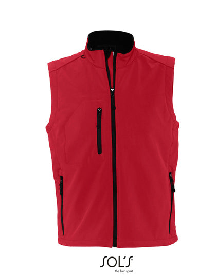 Mouwloze softshell Rallye voor heren