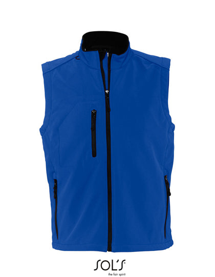 Mouwloze softshell Rallye voor heren
