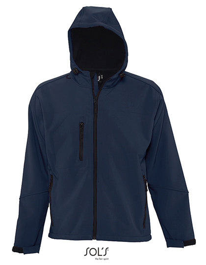 Heren Softshell Jack met Capuchon Replay