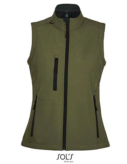 Dames mouwloze softshell rallye
