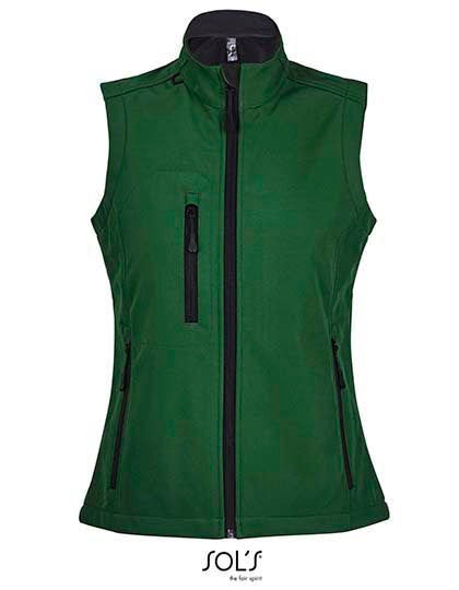 Dames mouwloze softshell rallye
