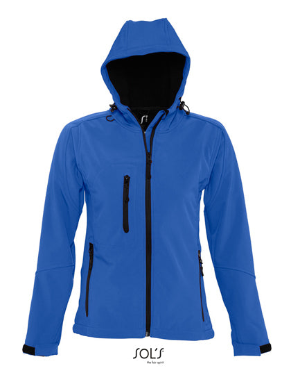Dames softshelljack met capuchon Replay
