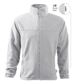 Malfini Jacket Fleece men’s - white 00 (brand label)