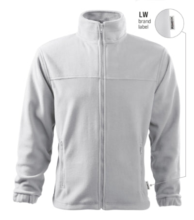 Malfini Jacket Fleece men’s - white 00 (brand label)