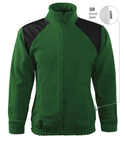 Malfini Jacket Hi-Q Fleece unisex - bottle green 06 (brand label)