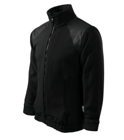 Malfini Jacket Hi-Q Fleece unisex - black 01 (brand label)