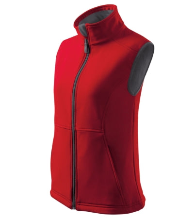 Malfini Vision Softshell Vest women’s - red