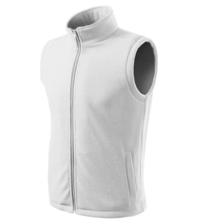 Malfini Next Fleece Vest unisex - white