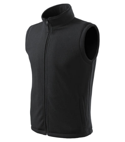 Malfini Next Fleece Vest unisex - ebony gray