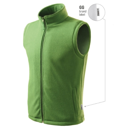 Malfini Next Fleece Vest unisex - grass green 39 (brand label)