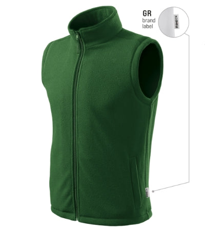 Malfini Next Fleece Vest unisex - bottle green 06 (brand label)