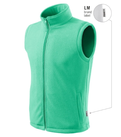 Malfini Next Fleece Vest unisex - mint 95 (brand label)