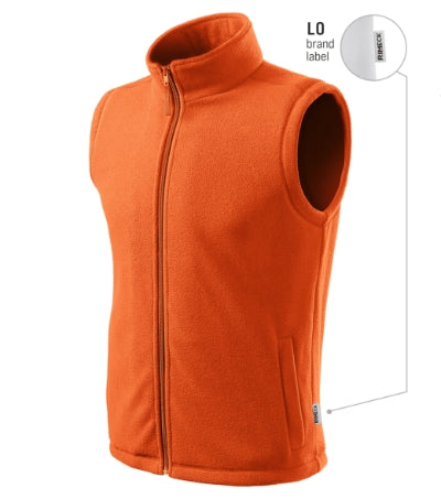 Malfini Next Fleece Vest unisex - orange 11 (brand label)