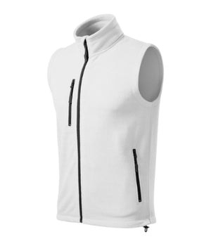 Malfini Exit Fleece Vest unisex - white