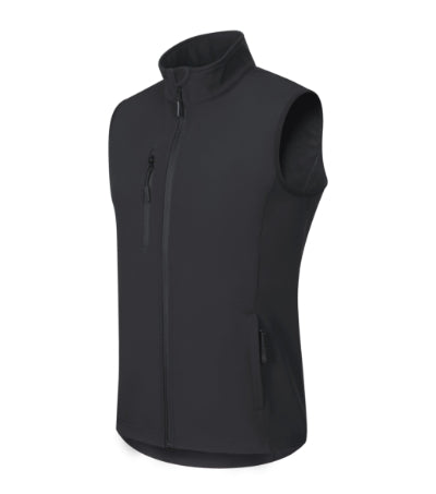 Malfini Trail Softshell Vest men’s - ebony gray