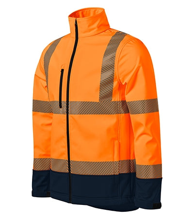 Malfini HV Drop Softshell Jacket unisex - fluorescent orange