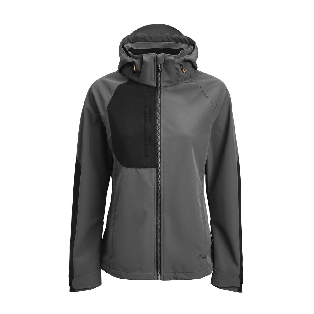 Women's Softshell Jacket - dark grey/black