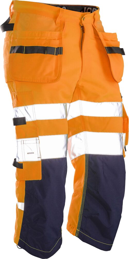 Hv Long Shorts - orange/navy