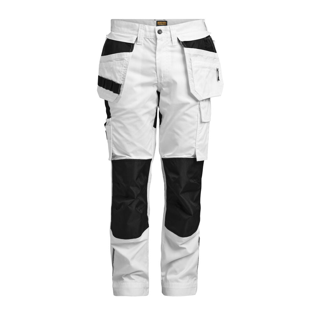 Women's Trousers Stretch HP - white/black