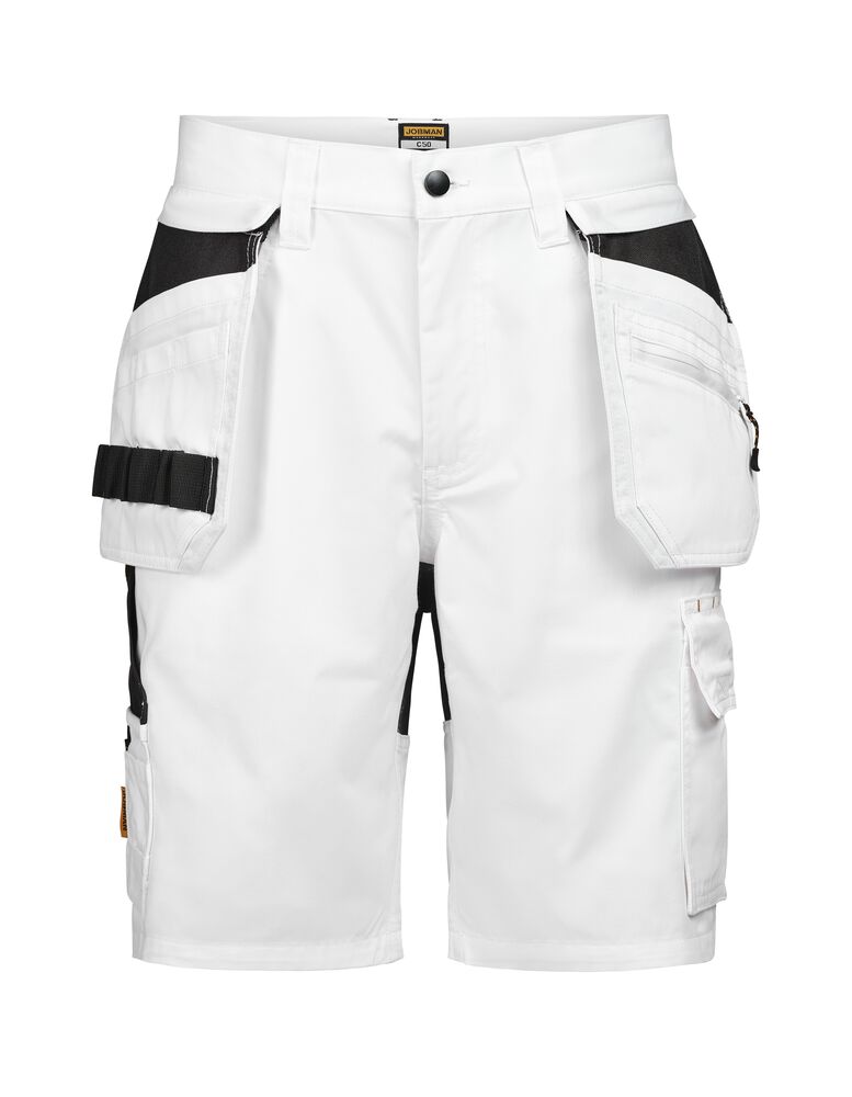 Semi Stretch Shorts HP - white/black
