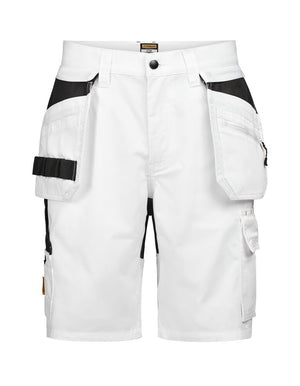 Semi Stretch Shorts HP - white/black