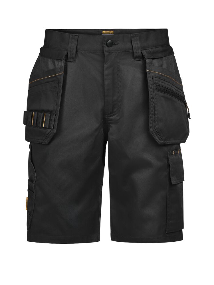 Semi Stretch Shorts HP - black