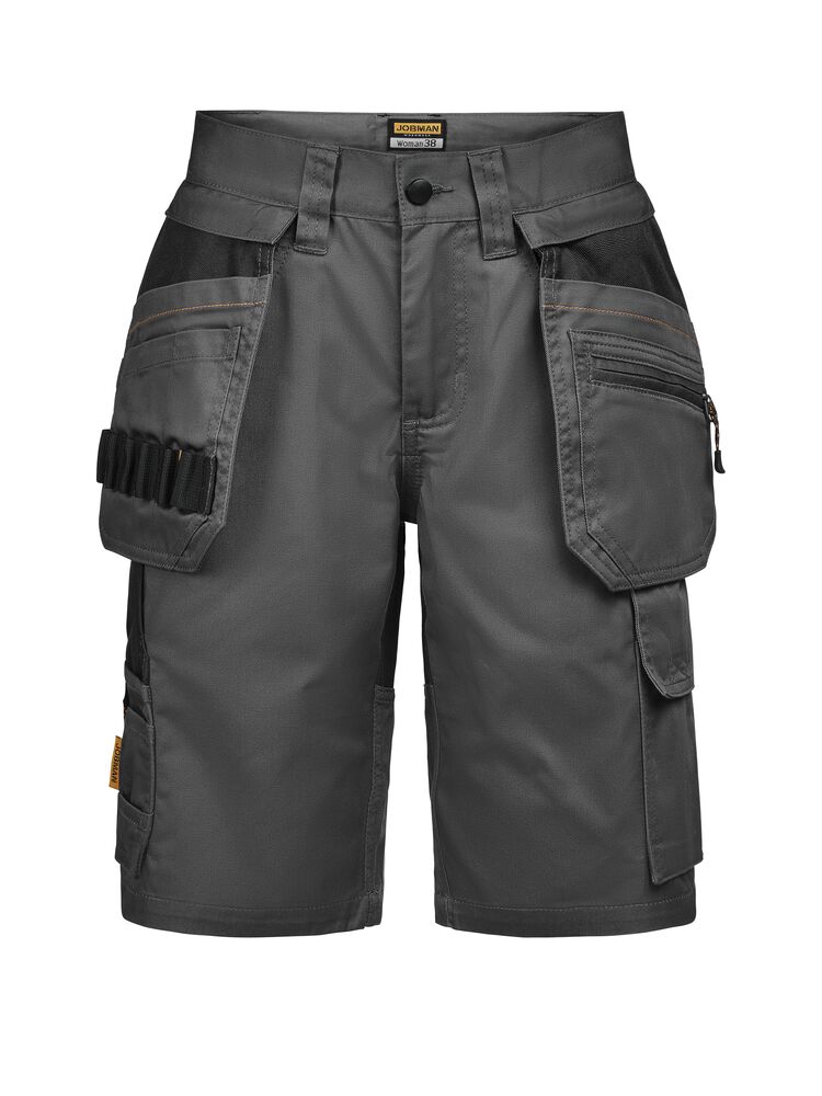Women's Semi Stretch Shorts HP - grey/black
