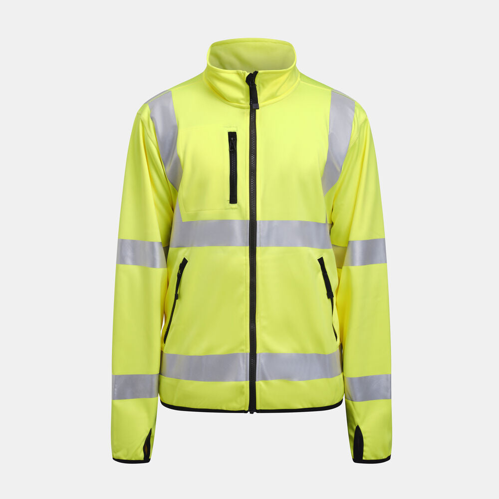 Hv Light Softshell Jacket - yellow
