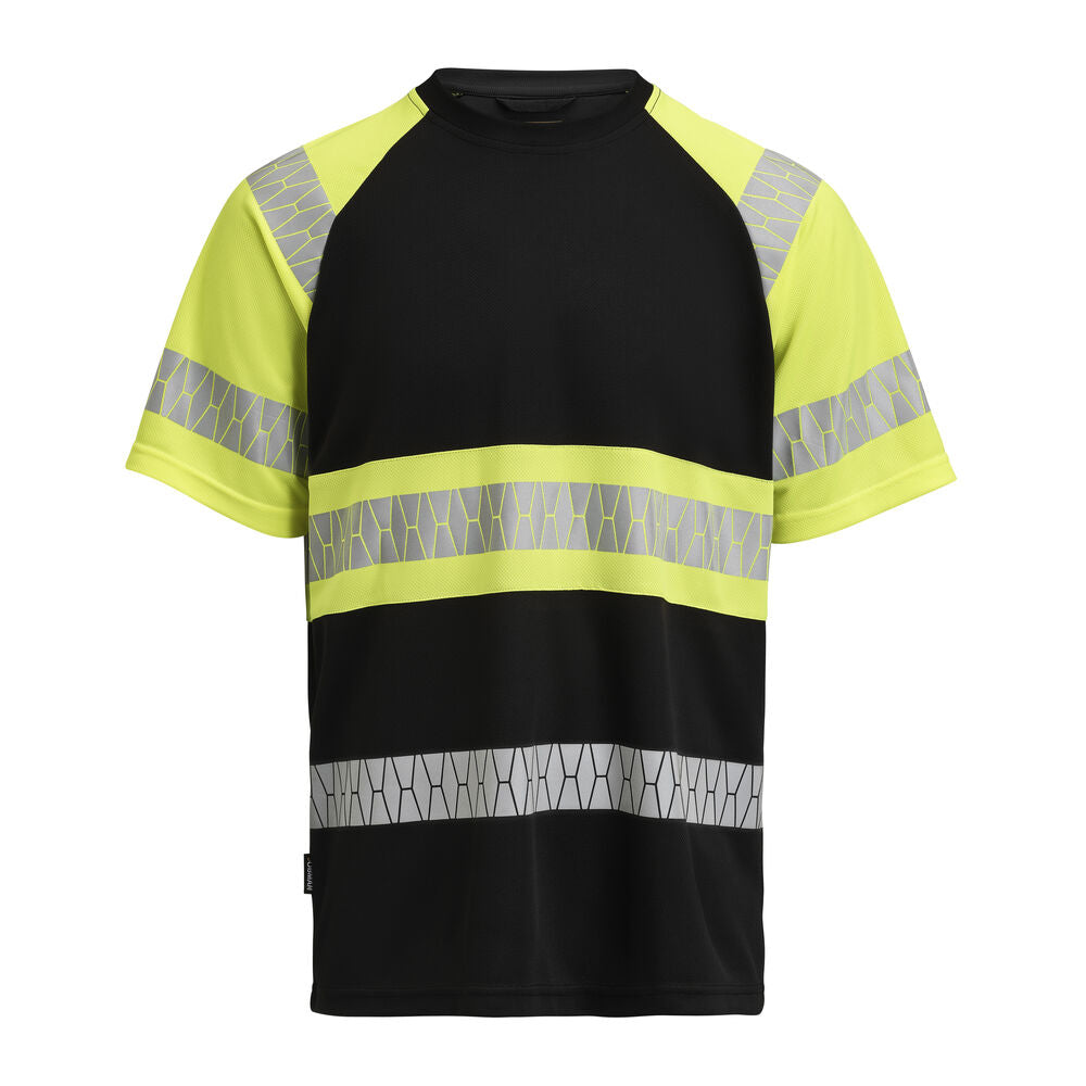 T-shirt Hi-Vis - black/yellow