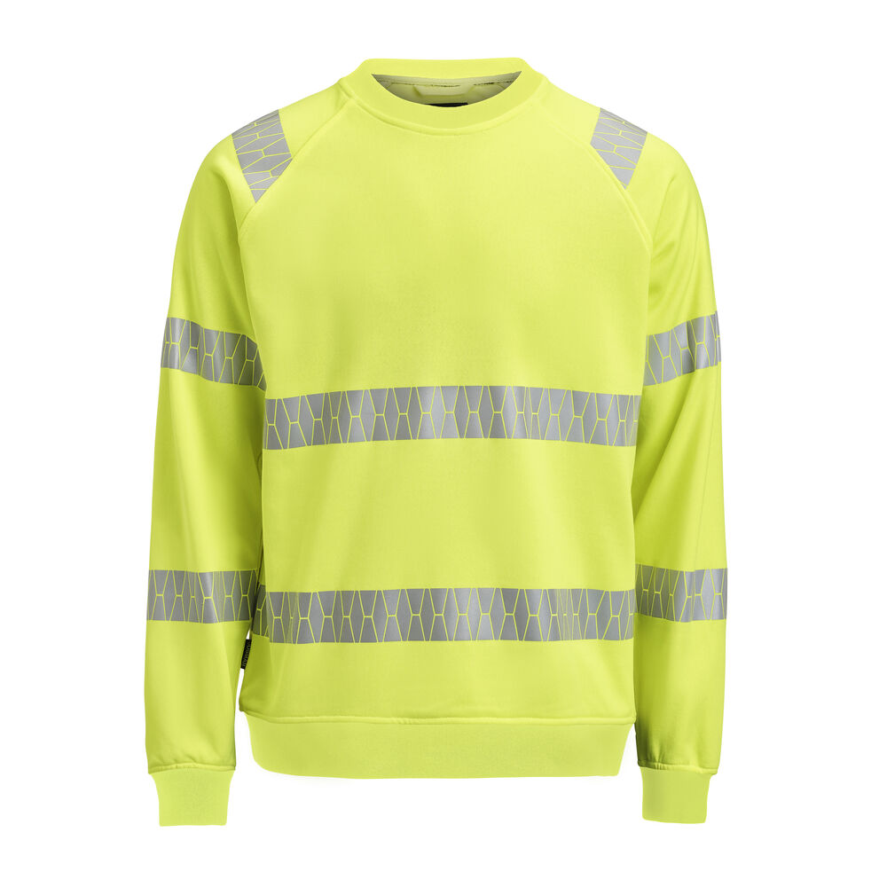 Sweatshirt Hi-Vis - yellow