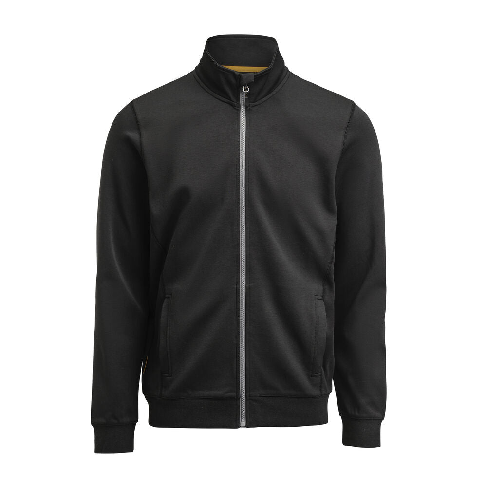 Sweatshirt full-zip - black/black