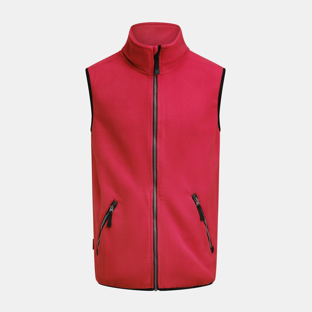 Fleece Vest - red