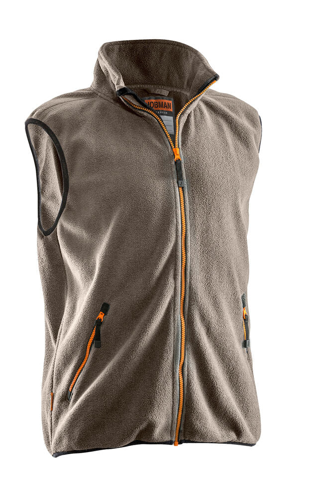 Fleece Vest - khaki