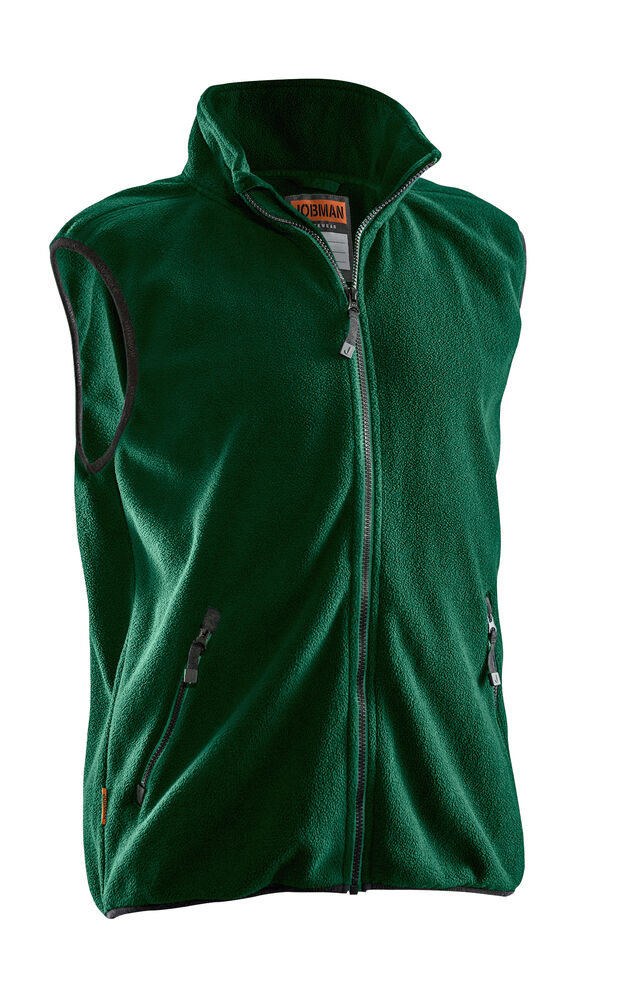 Fleece Vest - forest green
