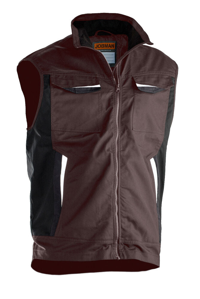 Service Vest - brown