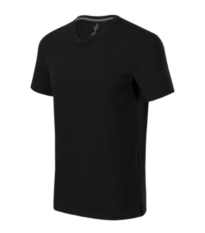 Malfini Action V-neck T-shirt men’s - black