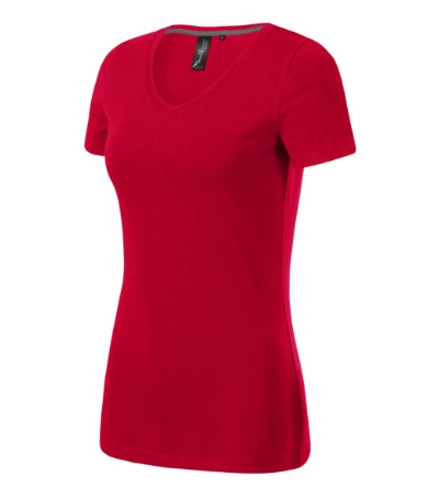 Malfini Action V-neck T-shirt women’s - formula red
