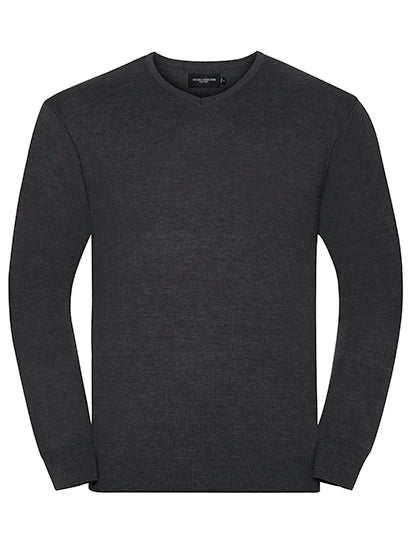 Gebreide V-hals pullover