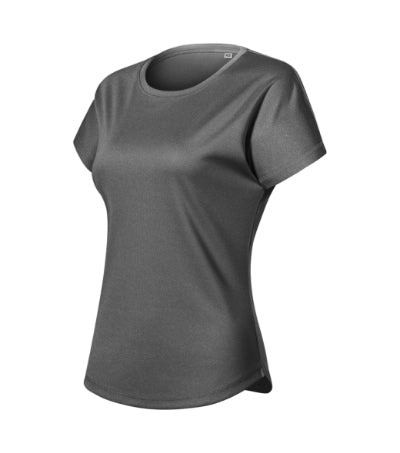 Malfini Chance (GRS) T-shirt women’s - black melange