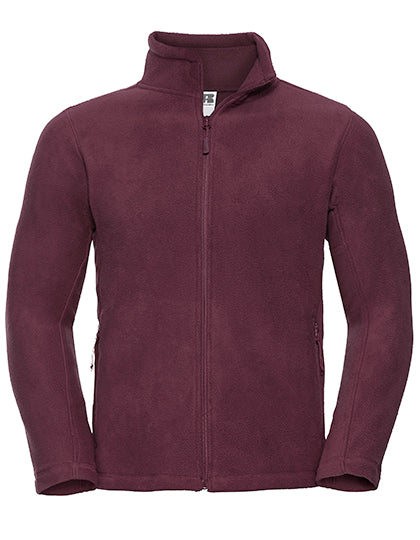 Outdoorfleece met doorlopende rits