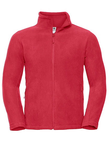Outdoorfleece met doorlopende rits