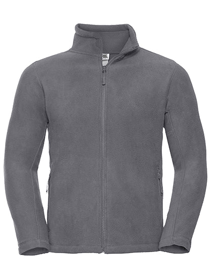 Outdoorfleece met doorlopende rits