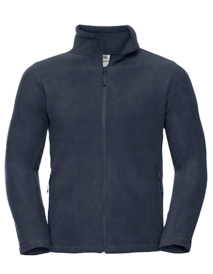 Outdoorfleece met doorlopende rits