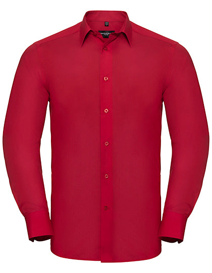 Tailored Poplin Shirt- LSL