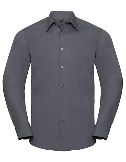 Tailored Poplin Shirt- LSL