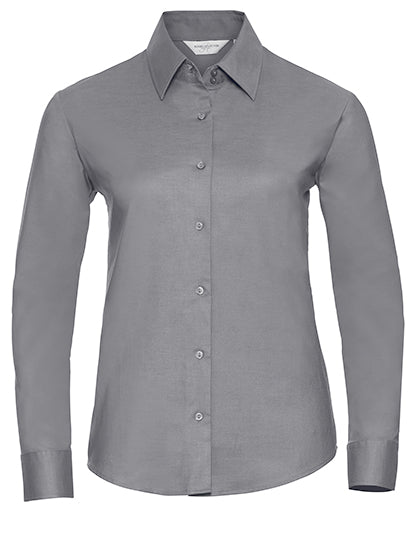 Dames overhemd LSL Easy Care Oxford