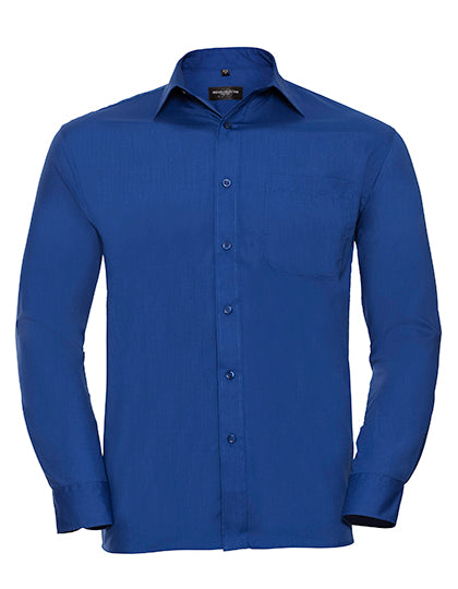 Men's LSL Poly-Cotton Easy Care
